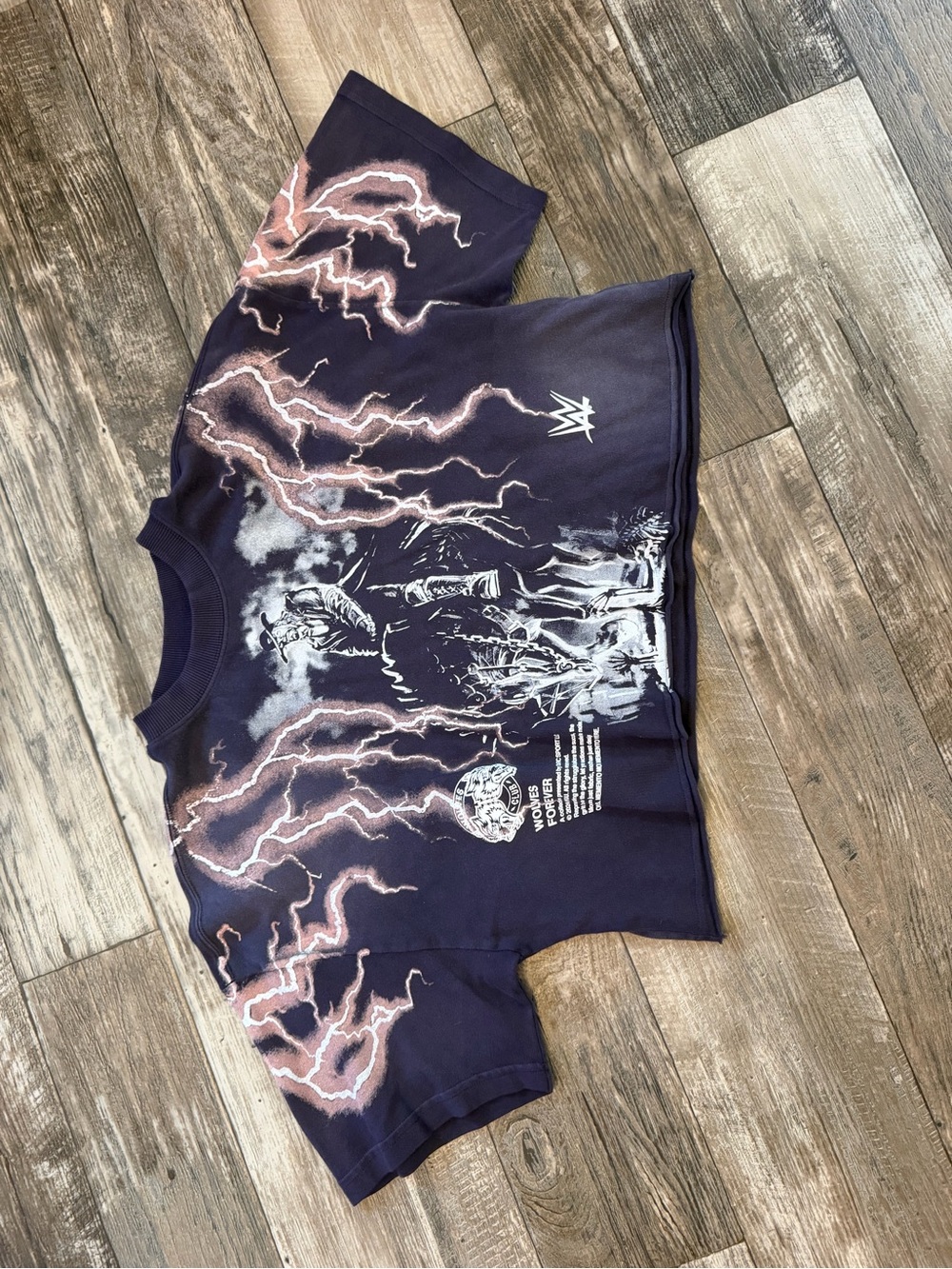 Darc Sport & WWE collab Crop top NWOT